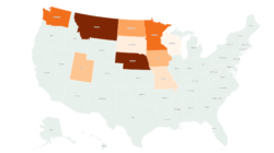 Map Shows 10 States Hit Hardest by Surge in Home Insurance Prices