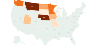 Map Shows 10 States Hit Hardest by Surge in Home Insurance Prices