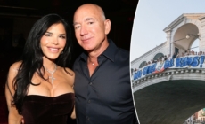 Venetians protest Bezos and Sánchez wedding as mayor welcomes event