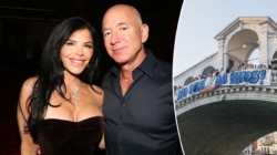Venetians protest Bezos and Sánchez wedding as mayor welcomes event