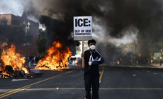 LA Protestor Stomped by Police on Horseback as Clashes Escalate: Video