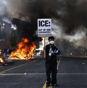 LA Protestor Stomped by Police on Horseback as Clashes Escalate: Video