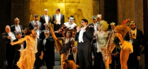 ‘I have no fear’: L.A. Opera lovers attend shows in downtown L.A. despite protests