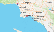 A magnitude 2.4 earthquake was registered in Long Beach