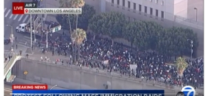Hundreds in LA Protest ICE Raids as Mayor Says ‘We Will Not Stand for This’