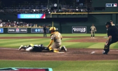 Diamondbacks complete comeback trailing four runs in ninth inning vs. Padres