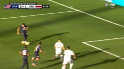 Max Arfsten finishes in the box, giving United States 2-1 lead over Costa Rica