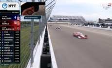 Cameraman collides with Devlin DeFrancesco at Bommarito Automotive Group 500