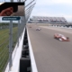 Cameraman collides with Devlin DeFrancesco at Bommarito Automotive Group 500