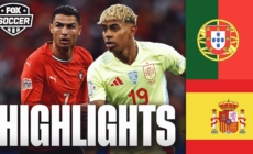 Portugal vs. Spain 2025 UEFA Nations League Finals Highlights | FOX Soccer