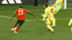 Portugal's Nuno Medes scores equalizer vs. Spain