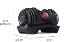 BowFlex adjustable dumbbells recalled after more than 100 dislodging injuries