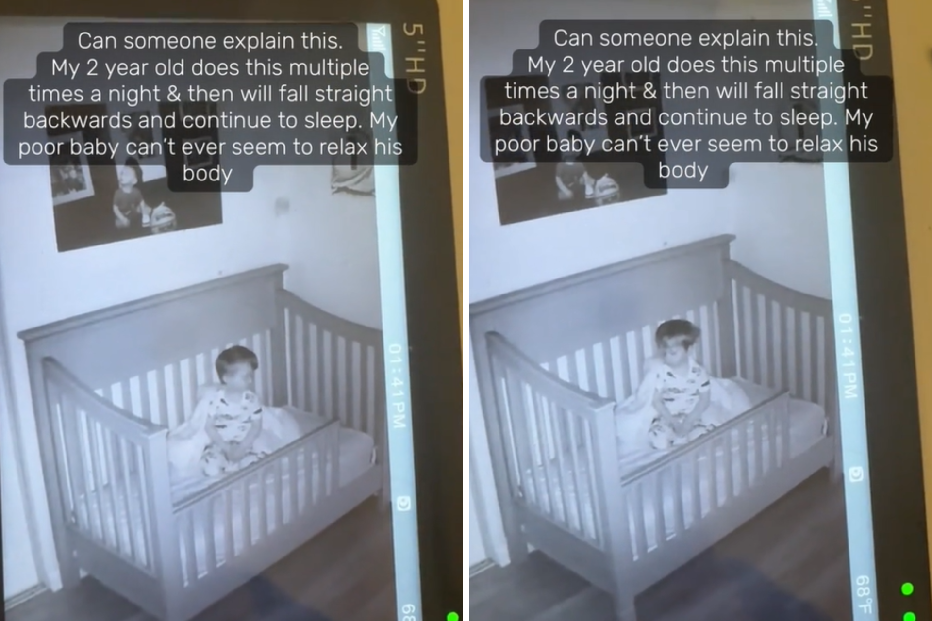 Mom Spots Unusual Behavior on Babycam—7 Months Later Still Has No Answers