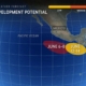 Map Shows Timeline of Two New Tropical Storms
