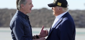 The gift Trump never meant to give: the spotlight to Newsom