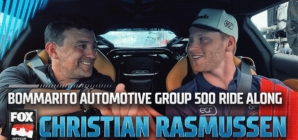 Christian Rasmussen takes Will Buxton around the World Wide Technology Raceway