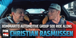 Christian Rasmussen takes Will Buxton around the World Wide Technology Raceway
