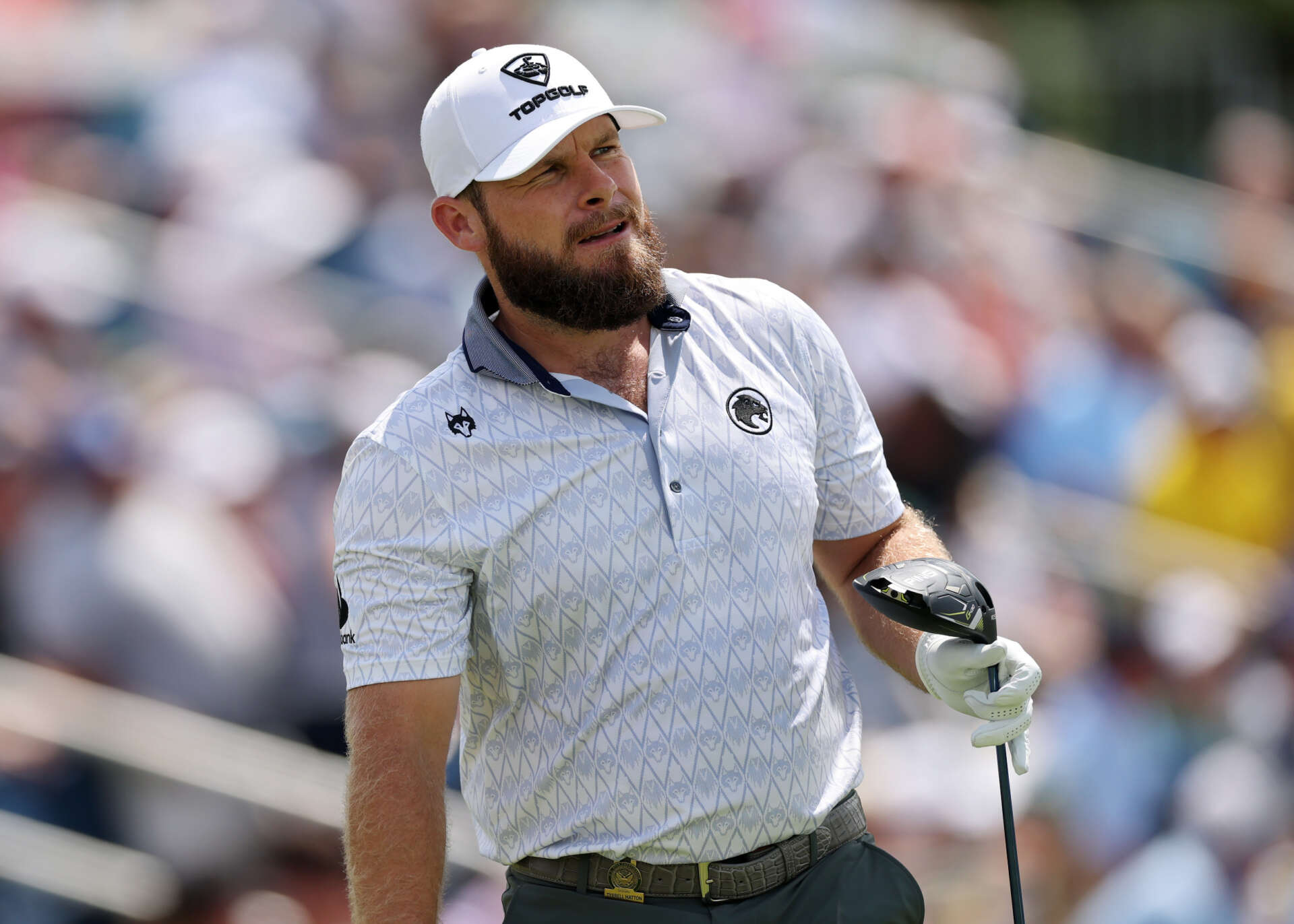 Tyrrell Hatton Punches, Scolds Putter Despite Creeping at U.S. Open
