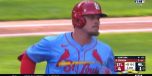 Nolan Gorman crushes three-run home run, extending Cardinals' lead over Brewers