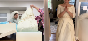 Woman Buys 1963 Wedding Dress for $5 at Estate Sale—but There’s a Twist