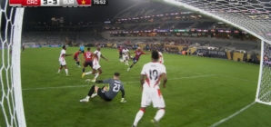 Josimar Alcócer converts on a beautiful finish to help Costa Rica tie game vs. Suriname