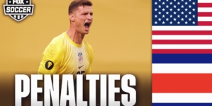 United States vs. Costa Rica Full Penalties | 2025 Concacaf Gold Cup Quarter Finals | FOX Soccer