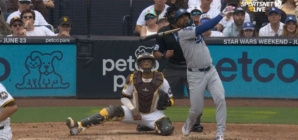 Dodgers’ Teoscar Hernandez hits go-ahead three-run homer vs. Padres