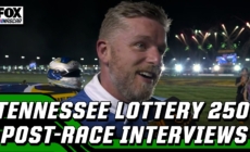 Justin Allgaier & more post-race interviews from Tennessee Lottery 250 | NASCAR on FOX