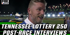 Justin Allgaier & more post-race interviews from Tennessee Lottery 250 | NASCAR on FOX