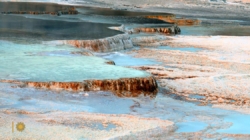 Nature: Mammoth Hot Springs at Yellowstone