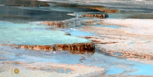 Nature: Mammoth Hot Springs at Yellowstone
