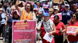 Orange County congresswoman targeted by protests over Trump megabill, cuts to healthcare