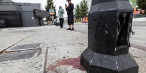 Police still searching for gunman linked to East Hollywood crash