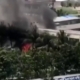 Military fighter jet crashes into school building
