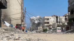 Dozens killed at food distribution site