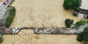 Record rainfall in central China leads to flooding and evacuations