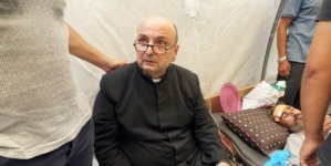 3 killed in strike on the last Catholic church in Gaza; a friend of Pope Francis is among the injured
