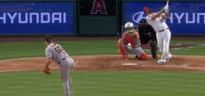 Angels’ Mike Trout crushes a 484-foot solo home run vs. Giants
