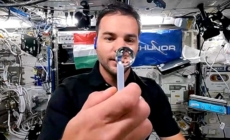 Tibor Kapu Begins Pioneering Experiments Aboard the Space Station