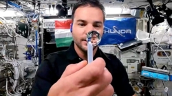 Tibor Kapu Begins Pioneering Experiments Aboard the Space Station