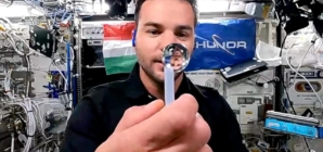 Tibor Kapu Begins Pioneering Experiments Aboard the Space Station