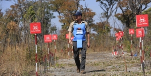 Prince Harry walks through minefield in Angola, continuing Diana’s advocacy