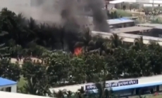 Military jet crashes into school campus in Bangladesh