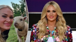 Country star Carrie Underwood grows produce, raises sheep at family farm