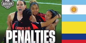 Argentina vs. Colombia Full Penalties 2025 Copa América Femenina Semifinals| FOX Soccer