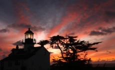 Plane with three people aboard crashes offshore near Monterey County lighthouse