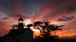 Plane with three people aboard crashes offshore near Monterey County lighthouse