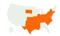 Map Shows 25 States That Will Feel Hotter Than Death Valley Today