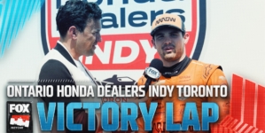Victory Lap: Pato O'Ward on Securing Second Win of the Season at Toronto | INDYCAR on FOX