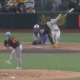 Athletics’ Denzel Clarke hits 471-foot two-run homer vs. Giants